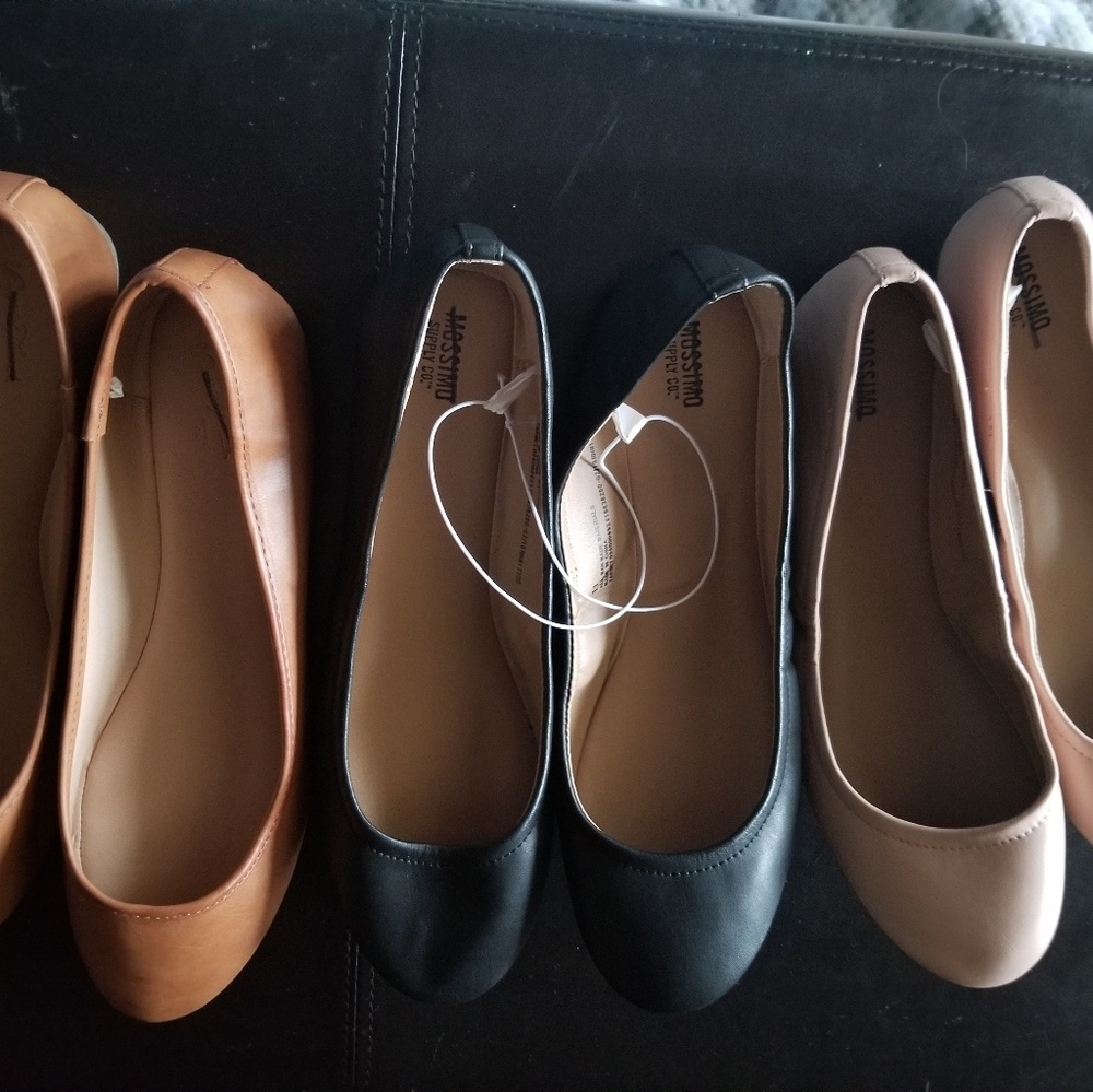 Flats size 11 (3pairs)
